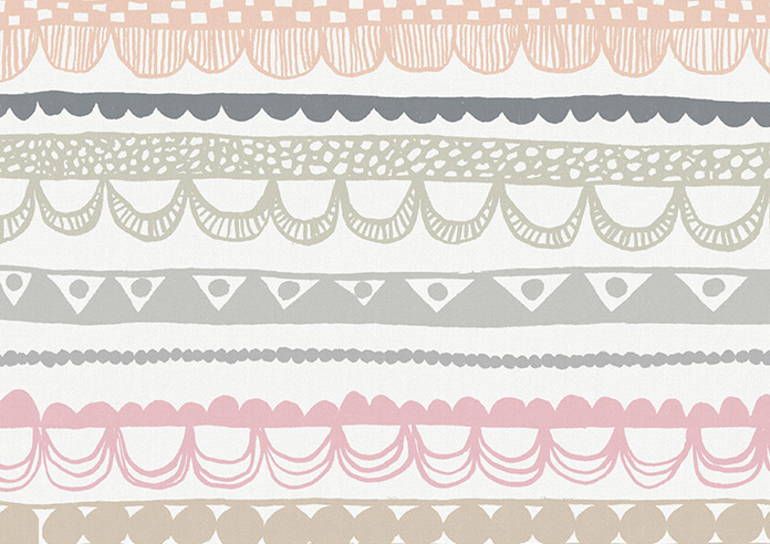 Bohemian, Delicate Pastels - Roman Blind - Image 7